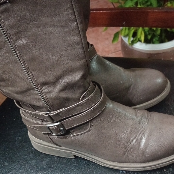 Girls Knee High Riding Boots NON-SLIP SOLE - Picture 5 of 16